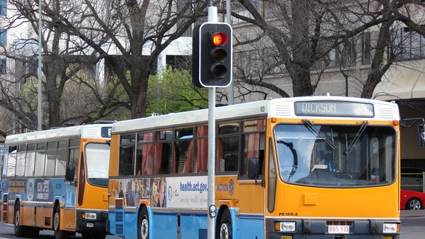 ACTION buses in Canberra