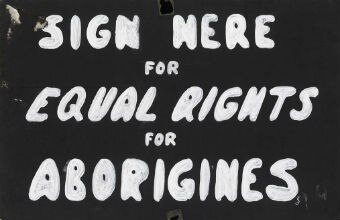 Sign from 1967 referendum