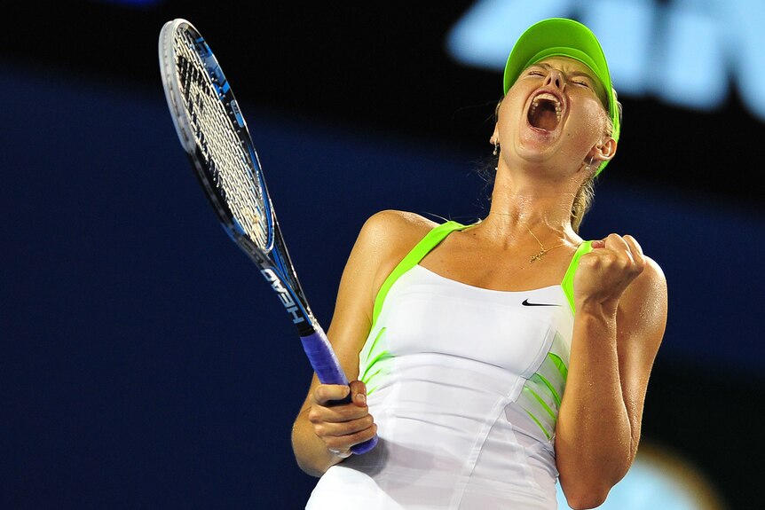 Some of Sharapova's shrieks are said to have reached above 100 decibels.