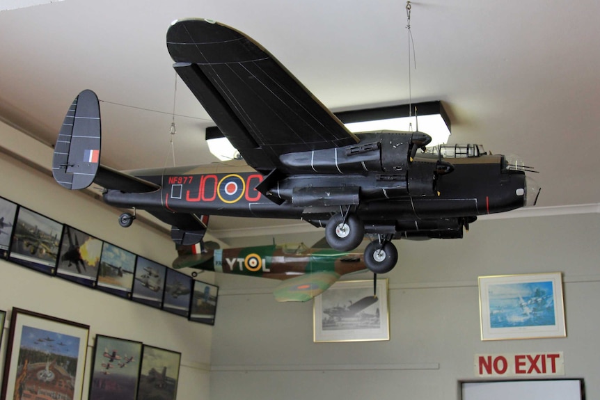 A model World War Two plane