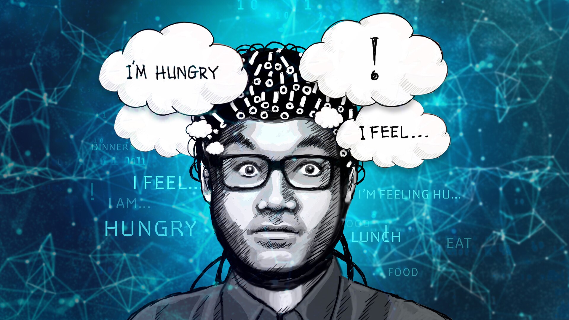 Brain decoder system in action