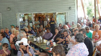 Cooktown crowd.