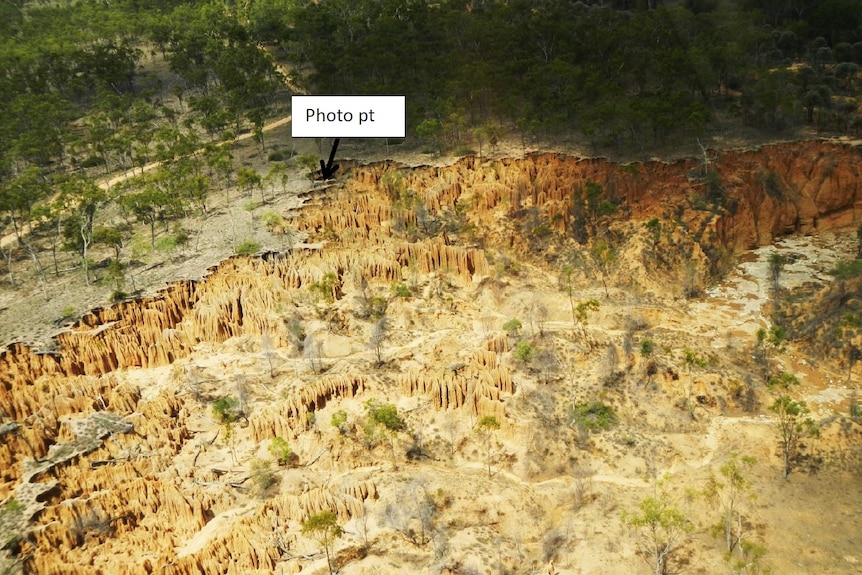 Erosion around Bowen River