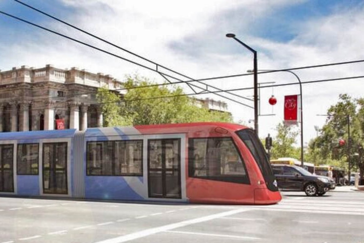 artist image of North Terrace tram