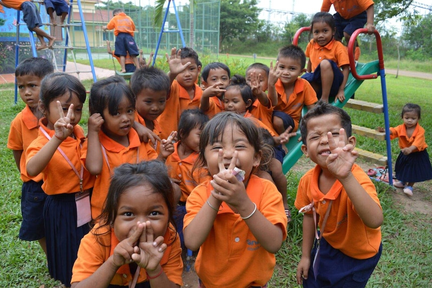 Children at Sunrise Children's Villages orphanage