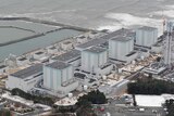 An aerial view shows Tokyo Electric Power Co.'s Fukushima Daini nuclear power plant in Naraha town, Fukushima prefecture