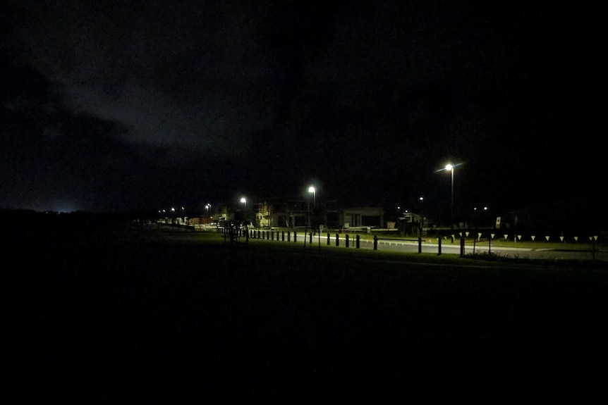 A street at night