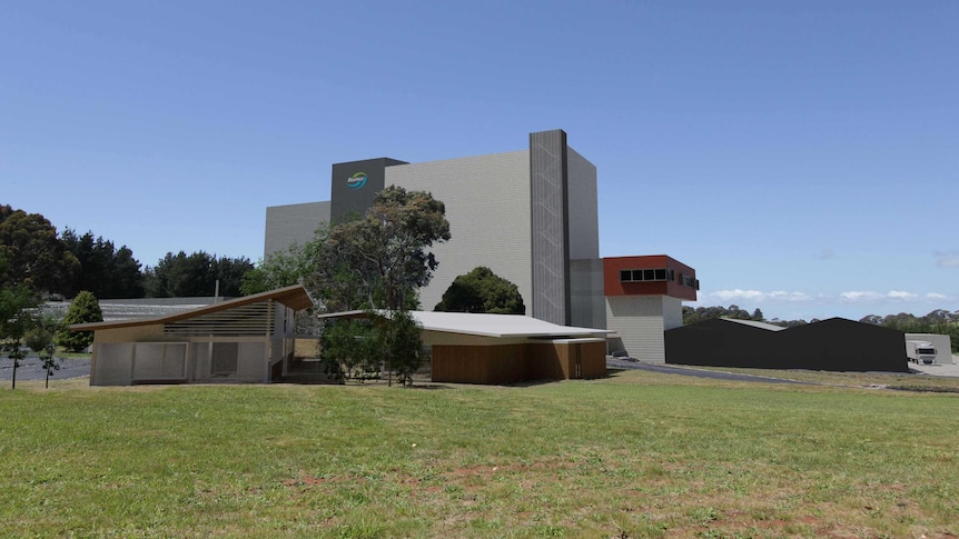 Proposed aqua feed production factory at Wesley Vale