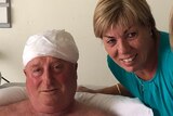 Bourke Street stabbing victim Rodney Patterson and his wife