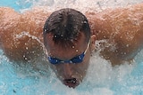 Ian Thorpe finished third in his 100m butterfly heat, a result not good enough to qualify for the final.
