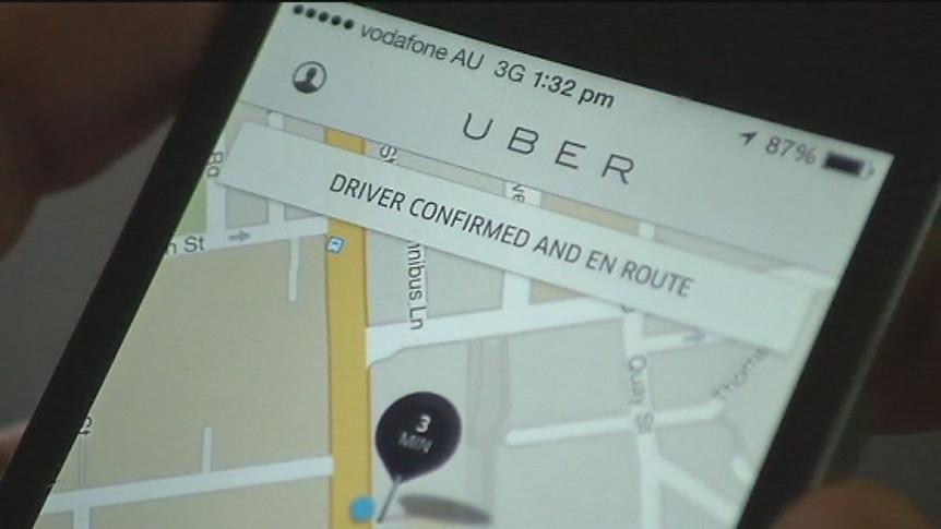 Ride sharing service Uber