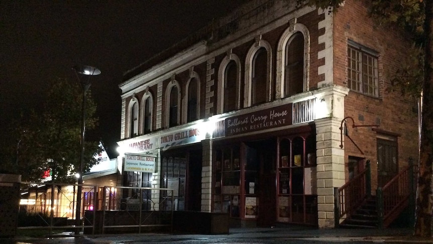 The front of the Ballarat Curry House Indian restaurant