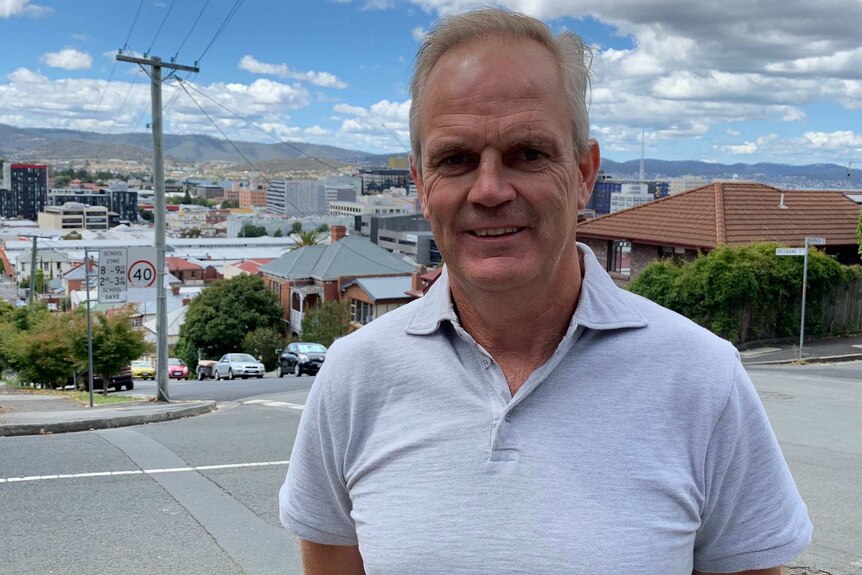 Candidate for the Legislative Council seat of Nelson, Blair Brownless, April 2019