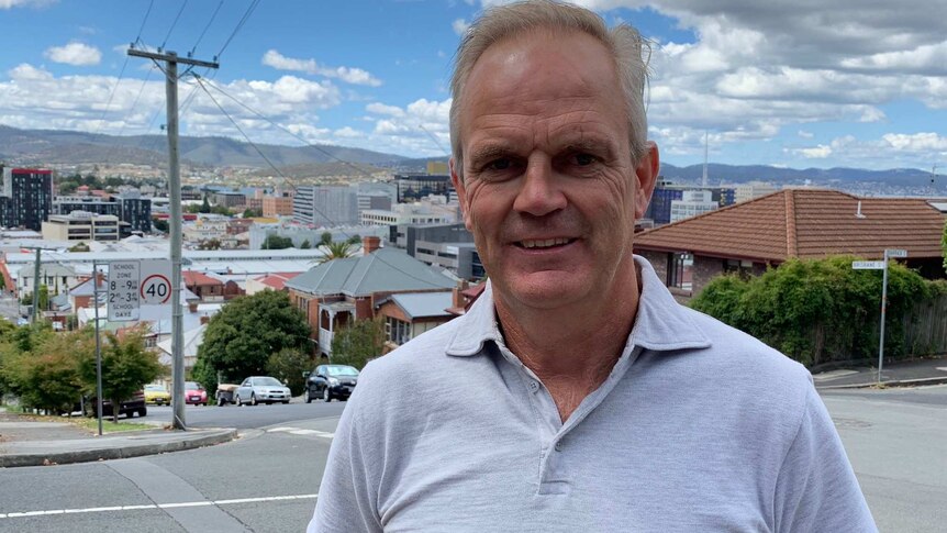 Candidate for the Legislative Council seat of Nelson, Blair Brownless, April 2019