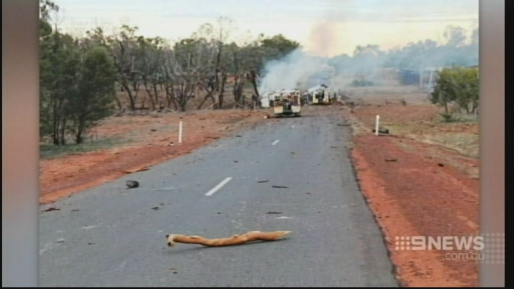 Massive Truck Explosion Injuries 8, Closes Qld Highway - ABC News