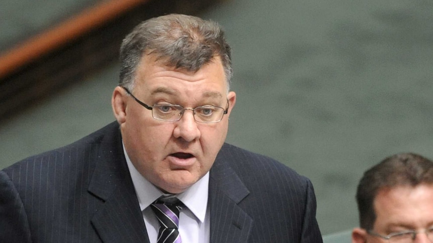 Liberal MP Craig Kelly during Question Time, May 21, 2012