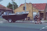 A keen fisherman who used a mobility  scooter to tow his boat has been charged by police.