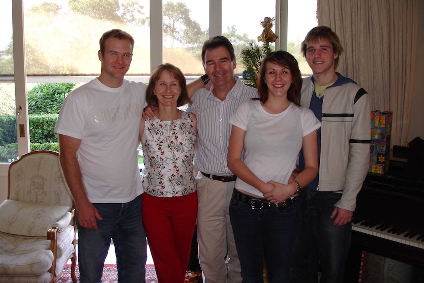 Juliette O'Brien and her family