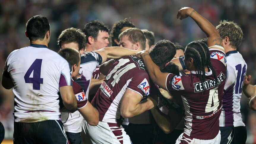 Melbourne and Manly are set to reignite their fierce rivalry for a spot in the grand final.
