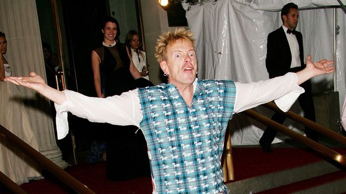 Anniversary...Johnny Rotten says 'there would be no Sex Pistol without dear old London town'. (File photo)