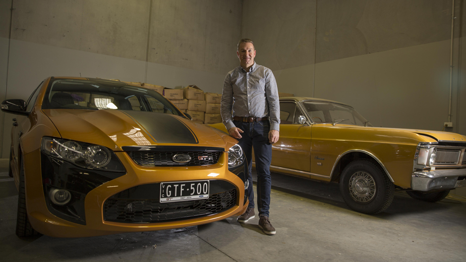 Steven Clarke and his 2014 FG GT Falcon