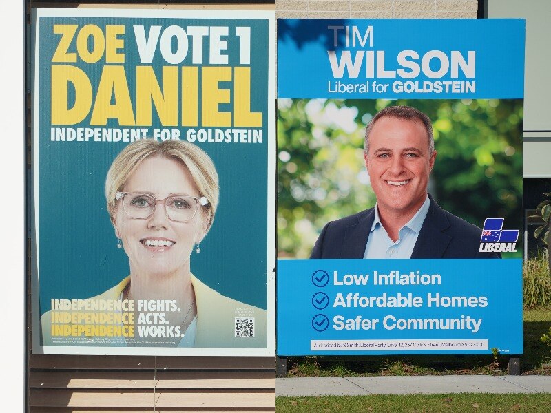 Battle for key Victorian seat of Goldstein