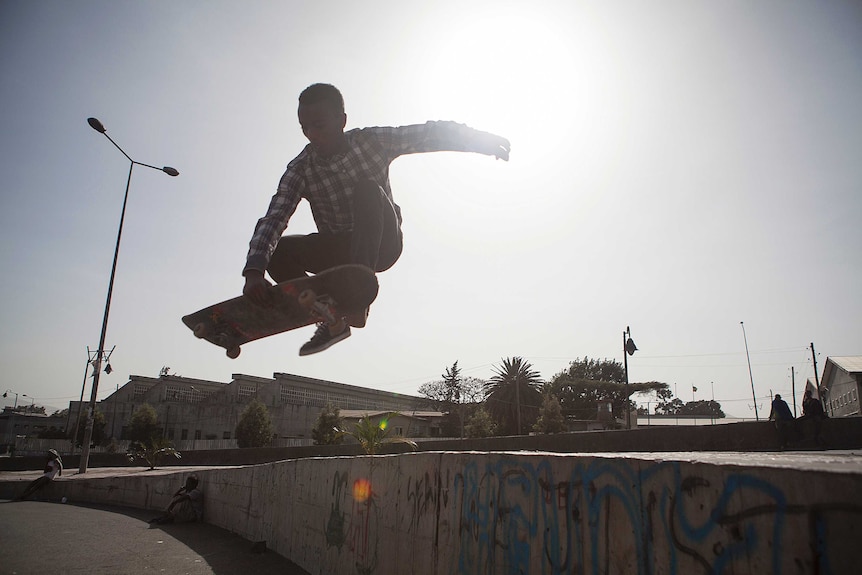 Ethiopia's skateboarding youth 1