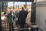 Early Melbourne Cup punters at Flemington