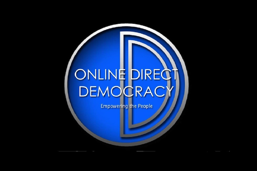 Online Direct Democracy Party now named Clime Action! Immigration Action! Accountable Politicians! party logo.