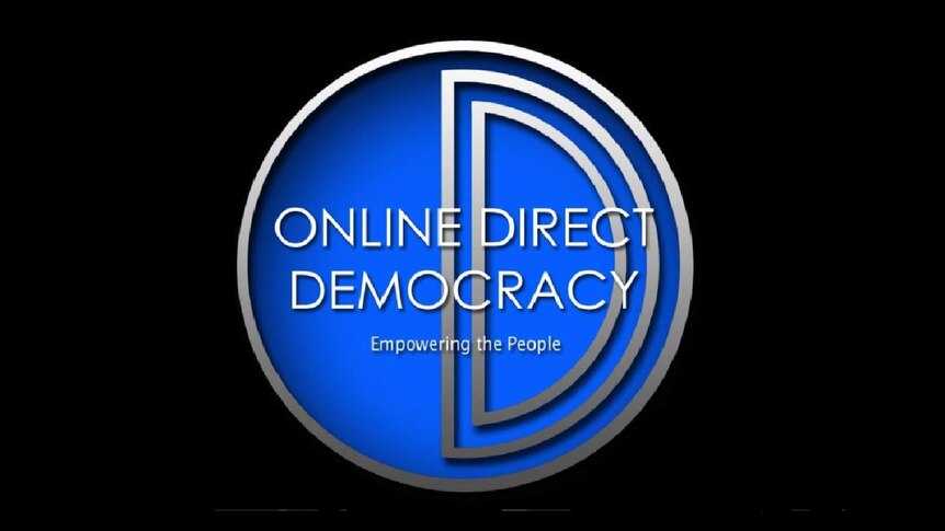 Online Direct Democracy Party now named Clime Action! Immigration Action! Accountable Politicians! party logo.