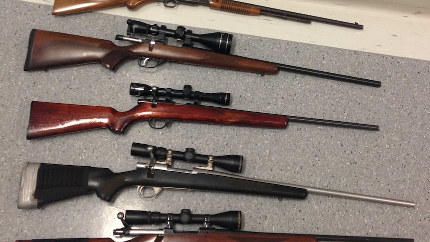 Five rifles seized from youths in Geraldton