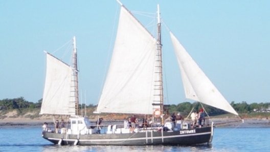 Historic pearling lugger, the Intombi