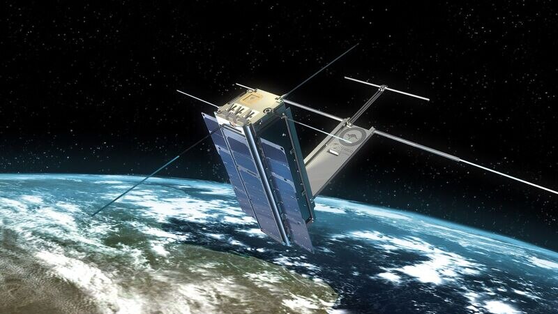The device, which is known as a Cubesat.