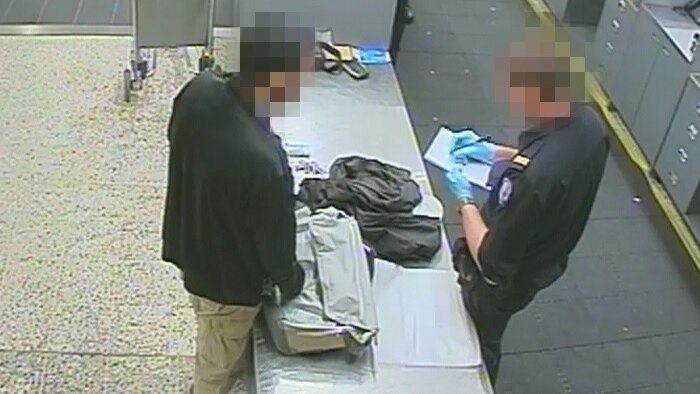 CCTV footage at Melbourne Airport