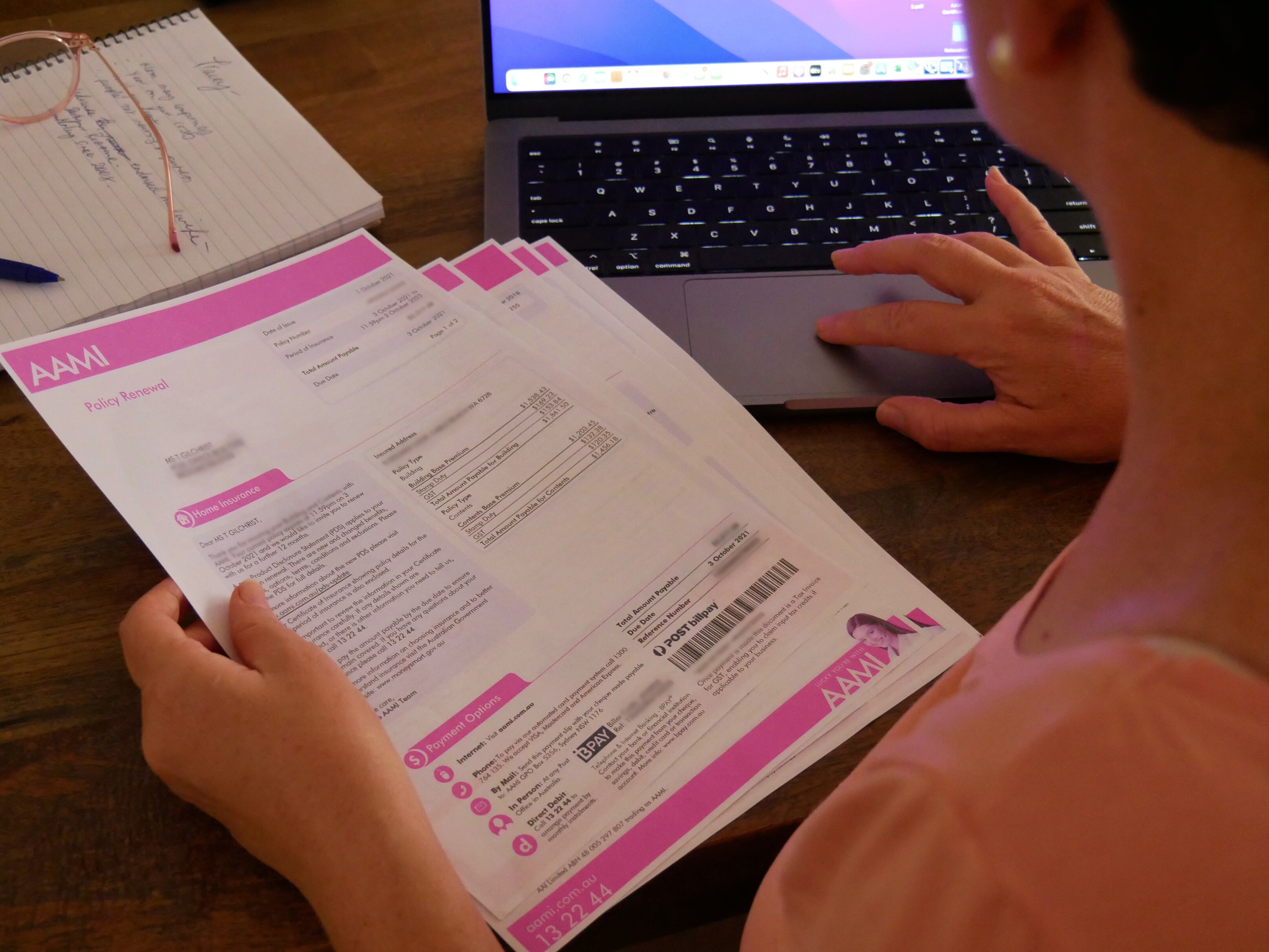 AAMI insurance Tracey Gilchrist