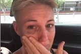 Mandy Marmion cries while describing a drink spiking incident