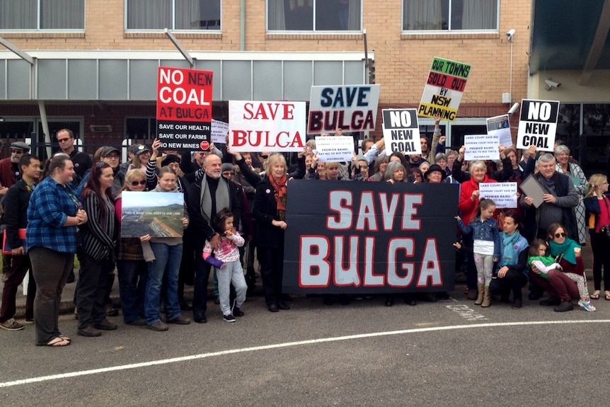 Bulga residents to protest in Sydney