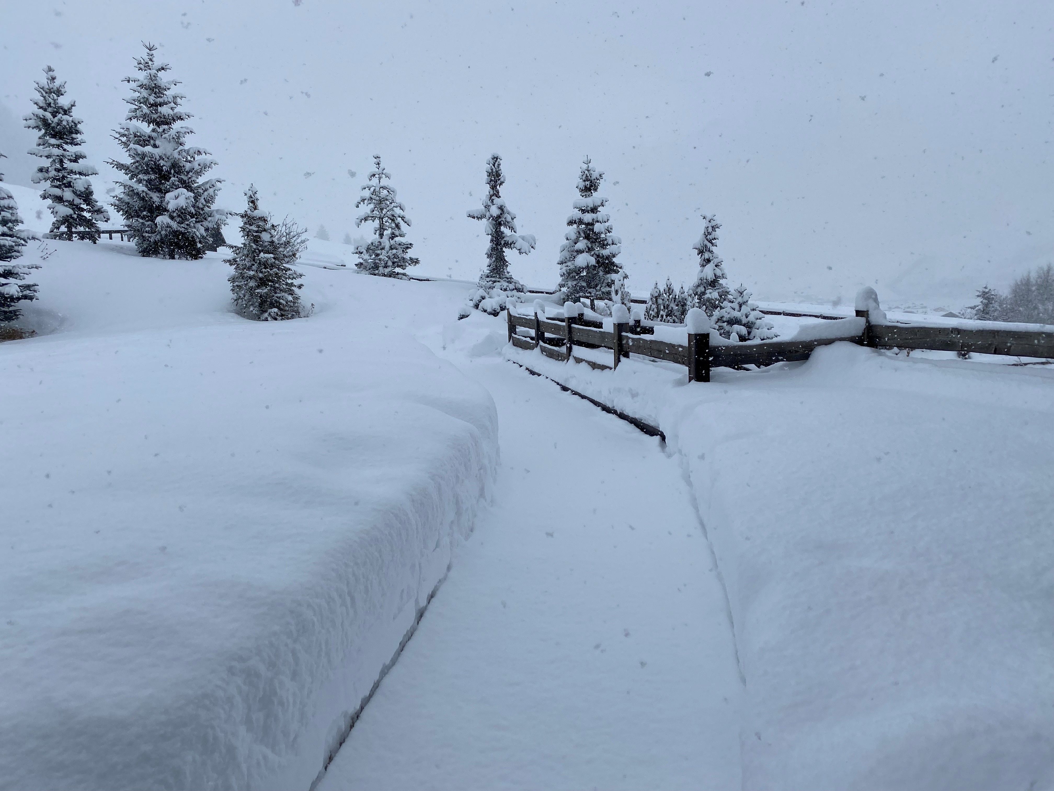 Cena de neve em Livigno 3