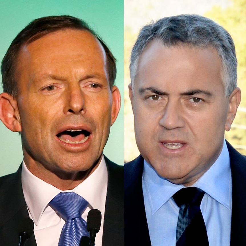 Tony Abbott and Joe Hockey