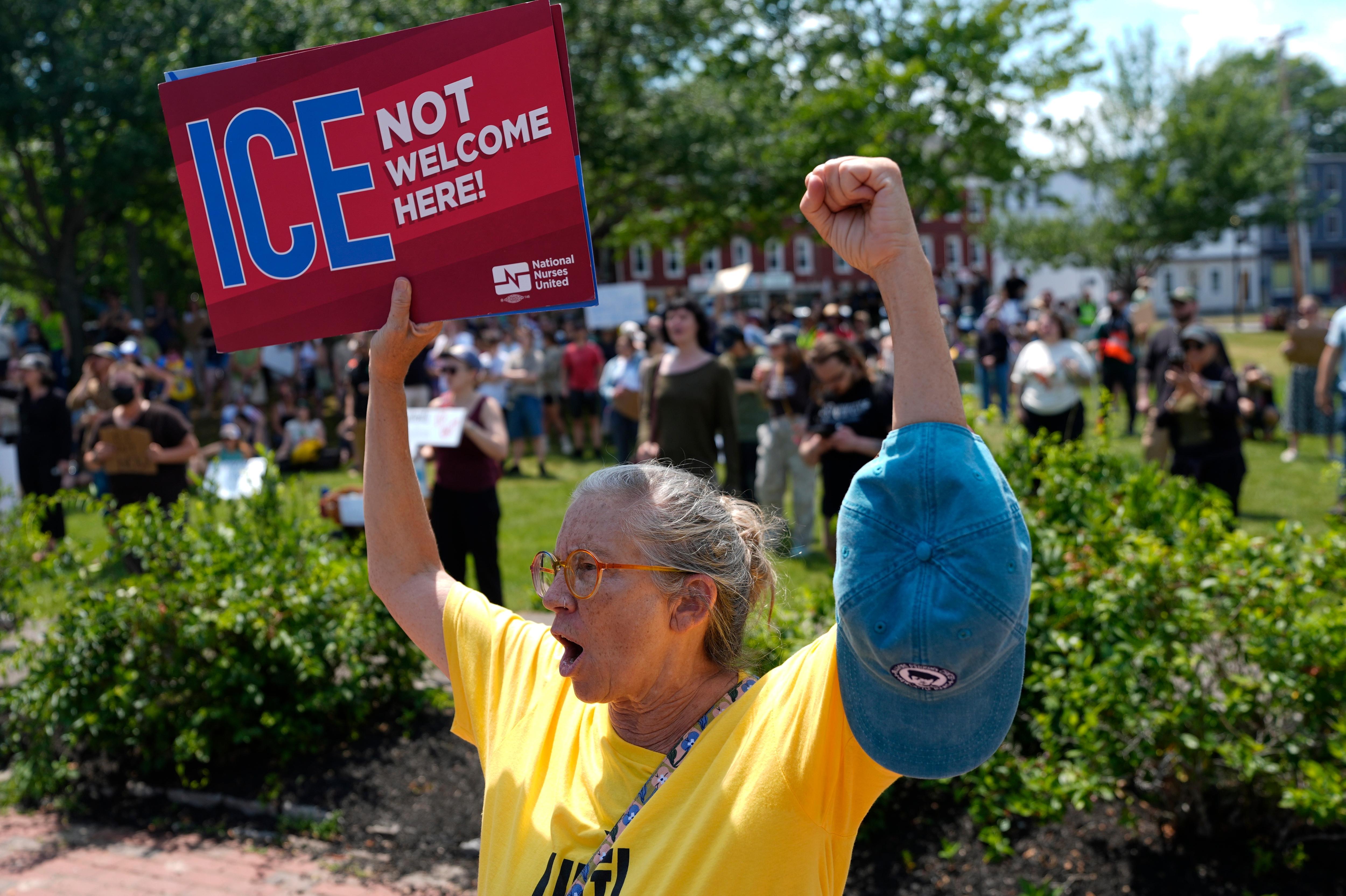 ICE agents shoot and kill driver who witnesses say 'tried to stop'
