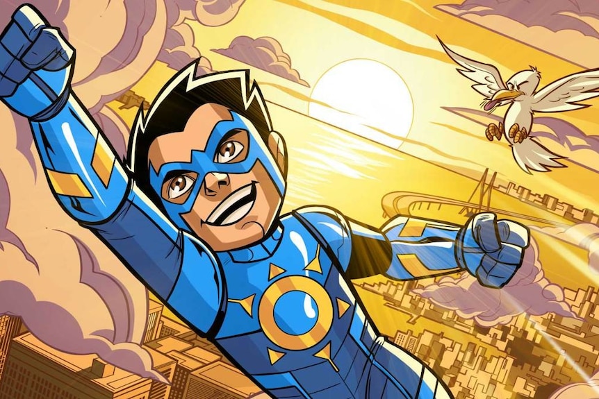 Indian comic book character Chakra the Invincible