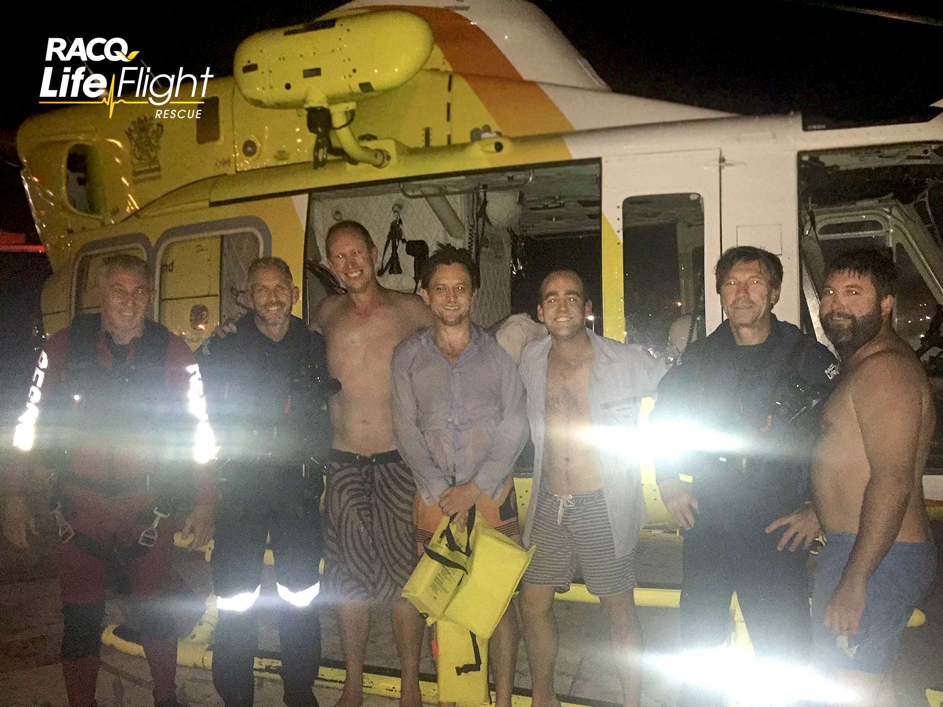 Catamaran crew rescued by helicopter off Bundaberg 'absolutely did all ...