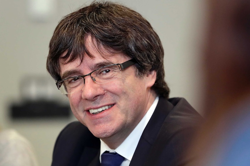 Former Catalan leader Carles Puigdemont