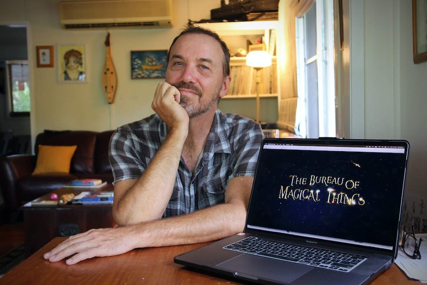 Evan Clarry, director and writer of The Bureau of Magical Things.