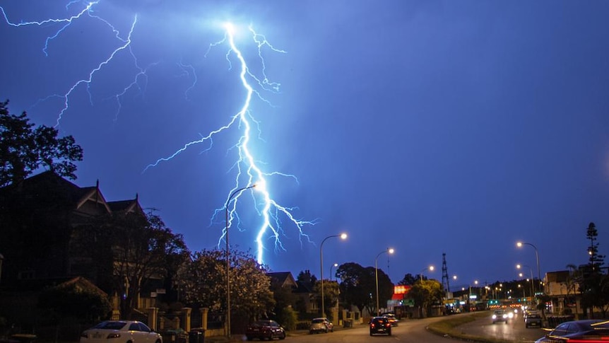 Lightning at Hamilton