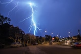 Lightning at Hamilton