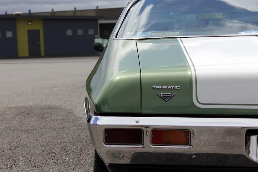 Back view of a Monaro