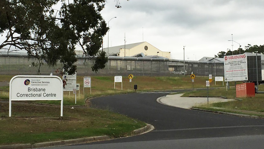 The front entrance of Brisbane Correctional Centre at Wacol