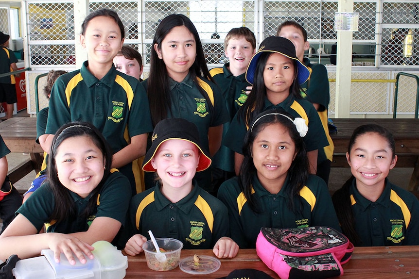 Kids at Mackay Central State School