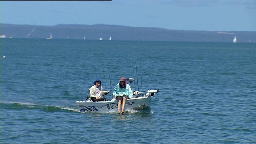 Six man-made reefs are being sunk around Moreton Bay to make up for fishing areas lost to green zones.